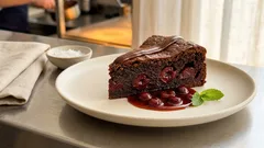 Murzynek z wiśniami – wilgotne ciasto czekoladowe, które zawsze się udaje