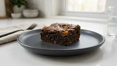 Brownie z dyni Hokkaido: mocno czekoladowe, wilgotne i bez mąki oraz jajek