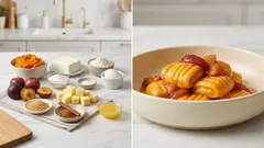 Kluski serowe z dynią – puszyste i miękkie, idealne z sosem śliwkowym